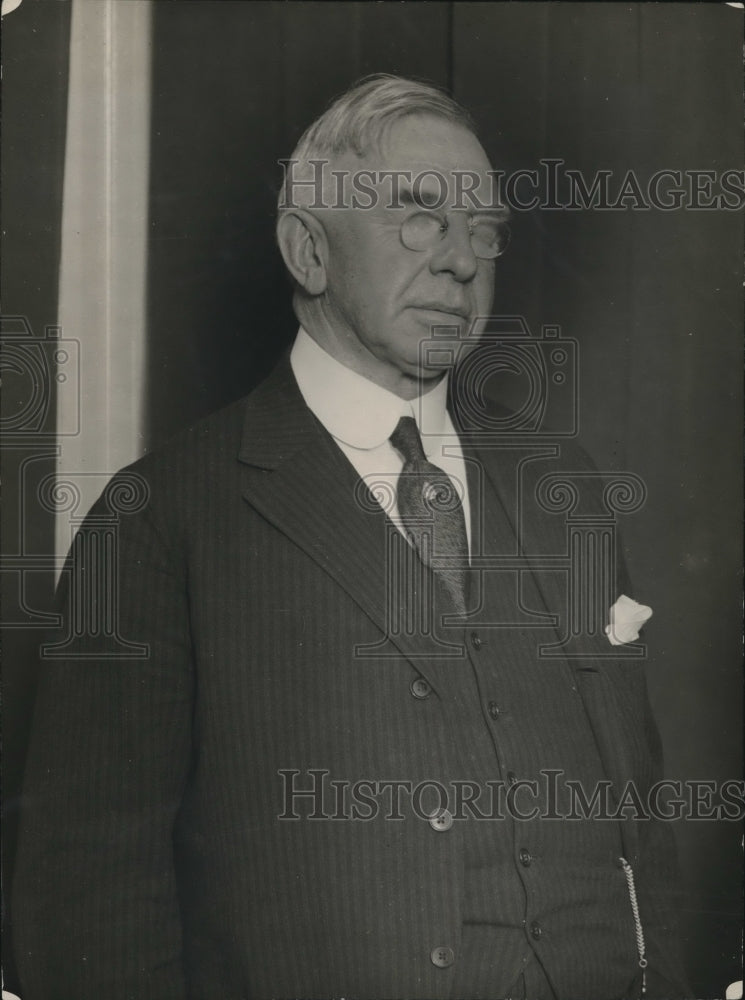 1922 Press Photo Colen H. Livingston indicted for shipbuilding contracts- Historic Images