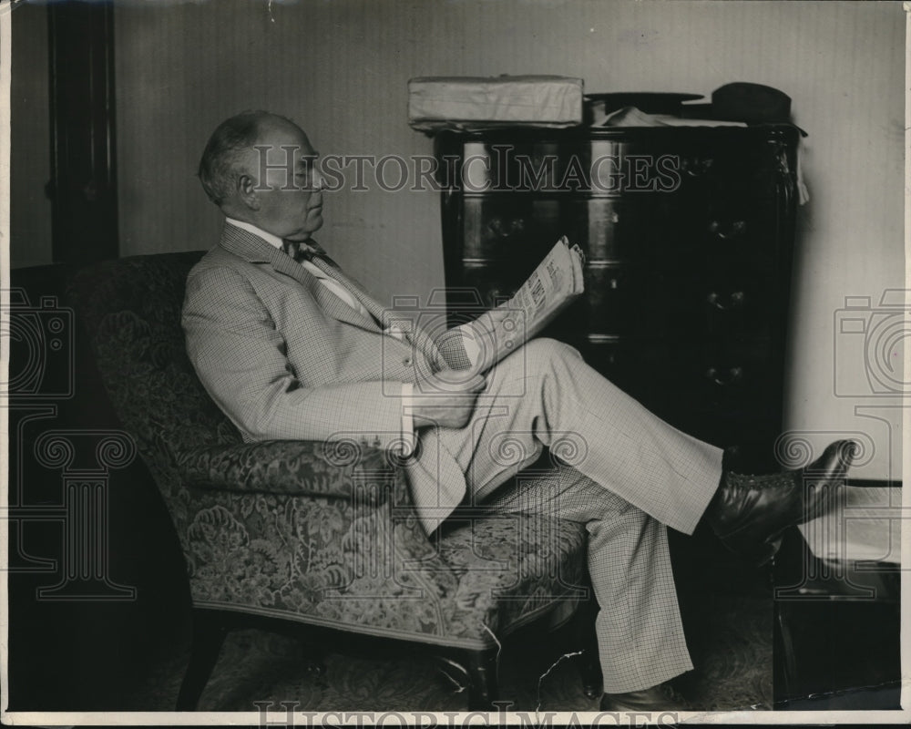 1920 Press Photo Mr Norman E. Mack in San Francisco, Cal.- Historic Images