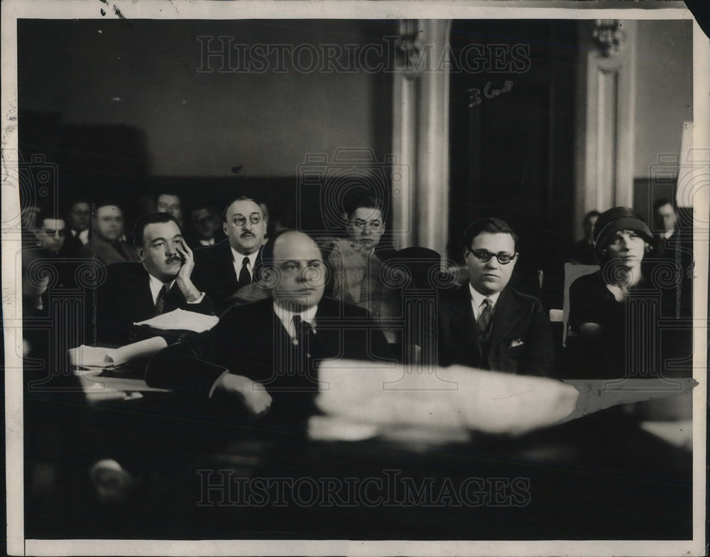 1925 Press Photo French Vice consul Pierre Morrachine & Mrs Morrachine