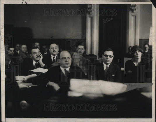 1925 Press Photo French Vice consul Pierre Morrachine & Mrs Morrachine