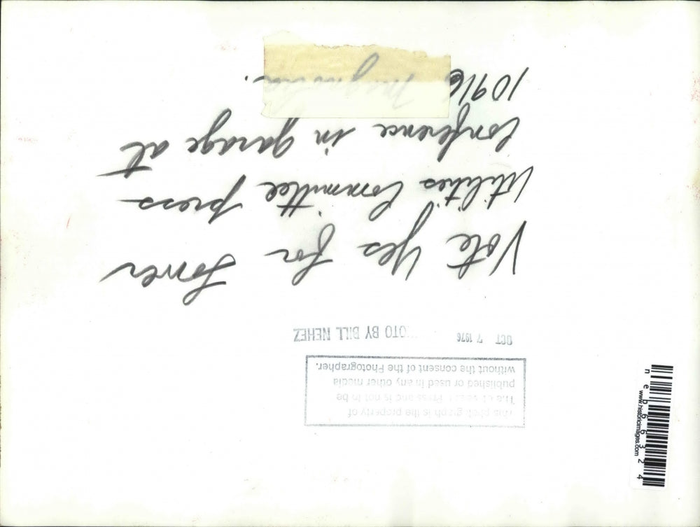 1976 Press Photo Lower Utilities committee conference in Cleveland Ohio