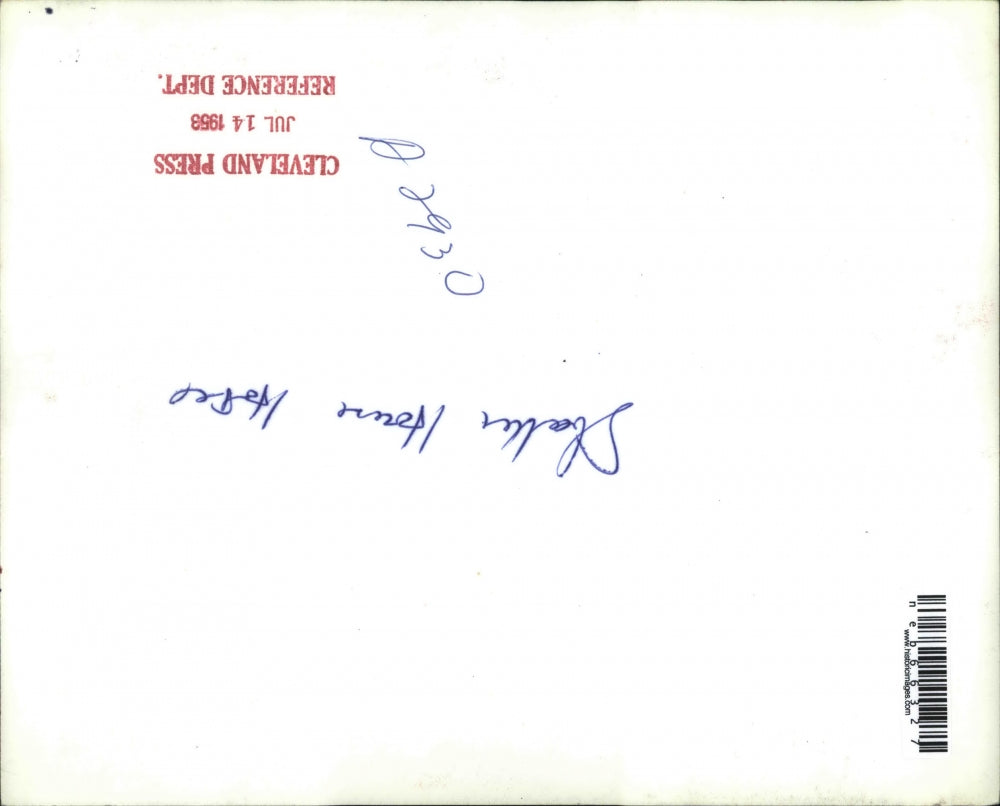 1953 Press Photo Interior view of room at Shaker House Hotel in Cleveland Ohio