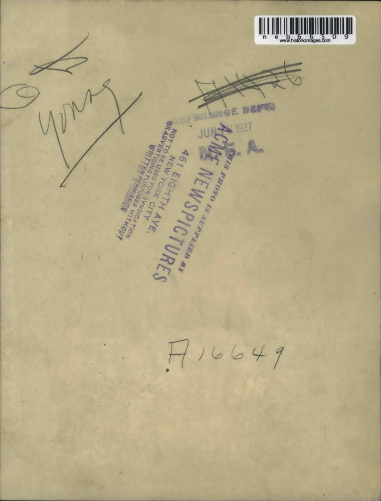 1927 Press Photo G.D. Young - neb66509