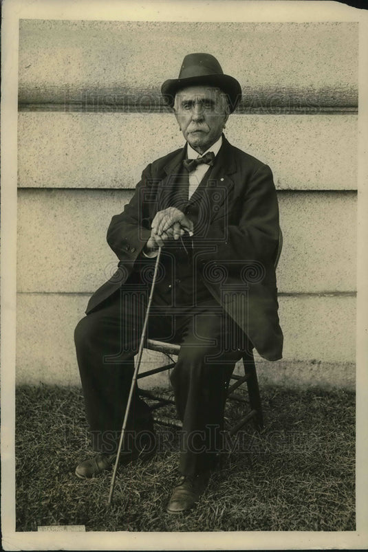 1922 Press Photo Veteran of the Mexican War William Herman - neb66630- Historic Images