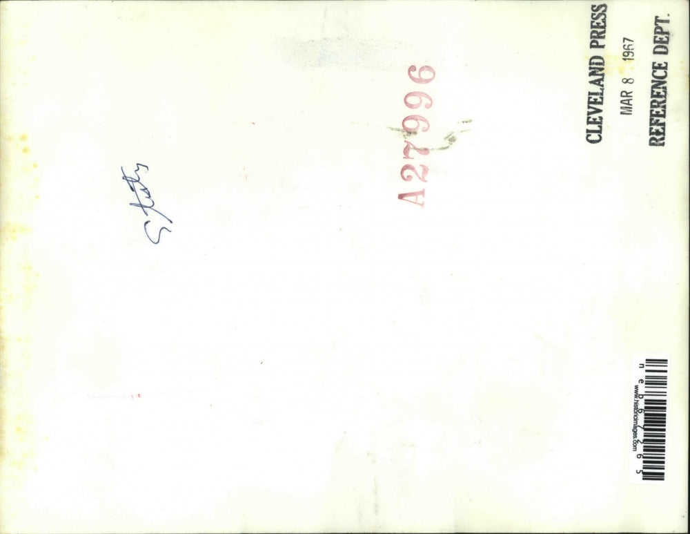 1967 Press Photo Firemen fight blaze in small home - neb67265