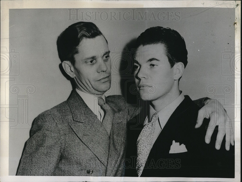 1935 Press Photo LeRoy Drake rejects defense and pleads guilty in murder trial