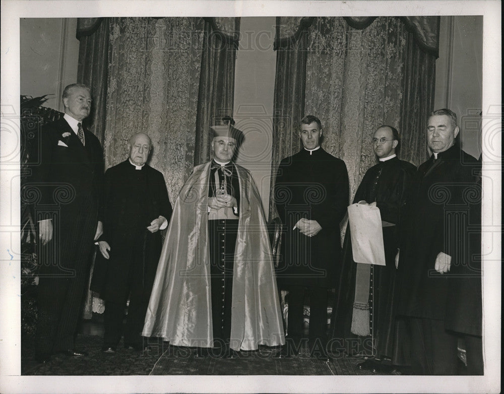 1939 Press Photo George MacDonaldPapal Knight, Msgr Michael Lavelle- Historic Images