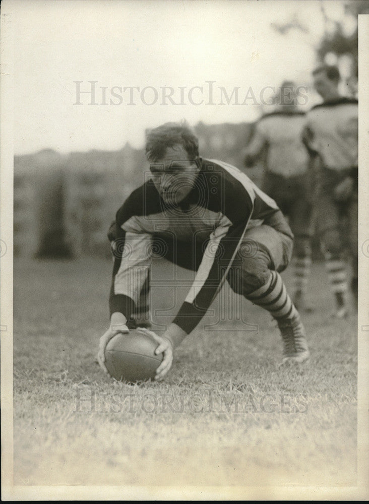 1931 Press Photo William McDuffee center for Columbia University Football Team- Historic Images