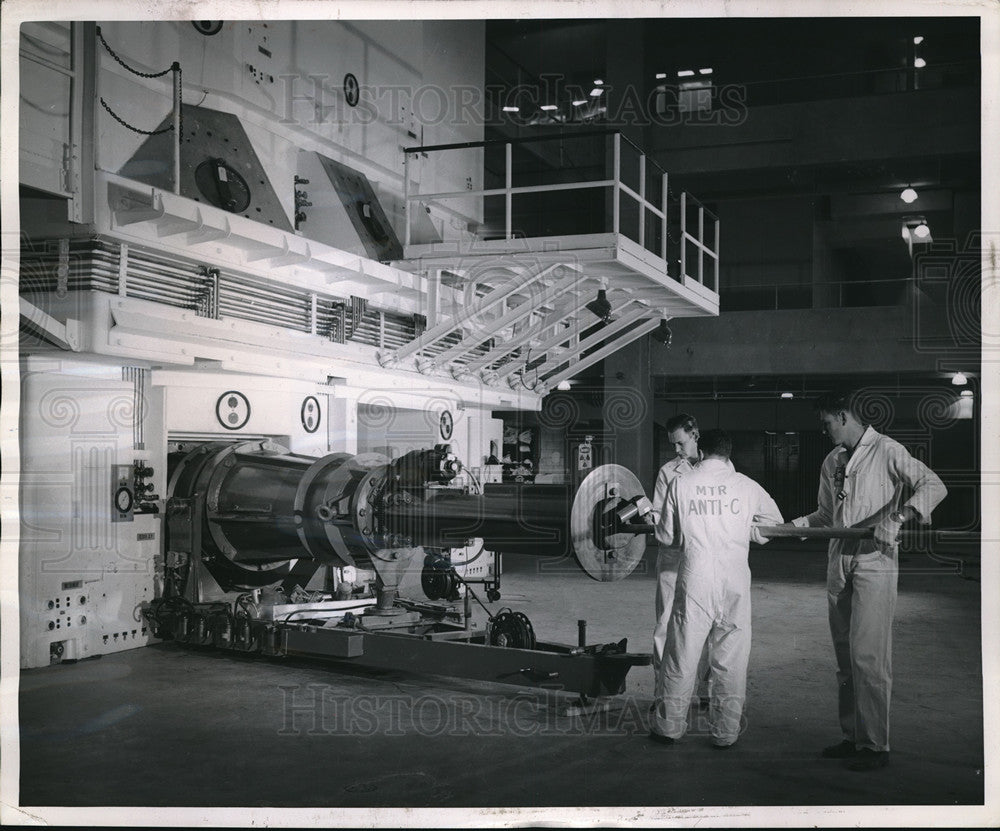 1954 Press Photo National Reactor Testing Station in Idaho- Historic Images