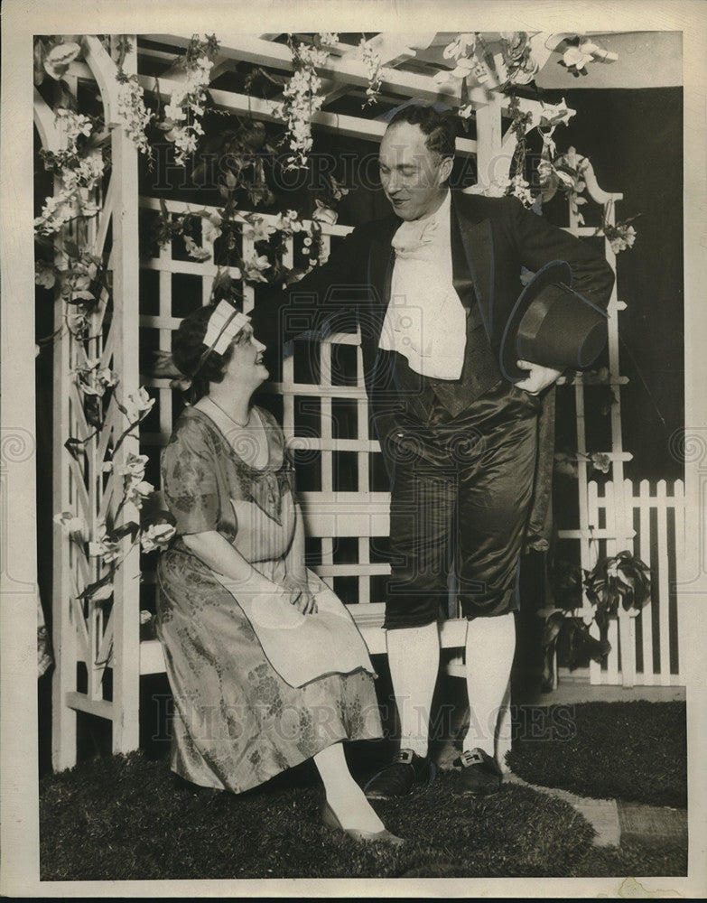 1930 Press Photo Mrs.Arnold E.Williams at Eaton at Bay Village Women&#39;s Club - Historic Images