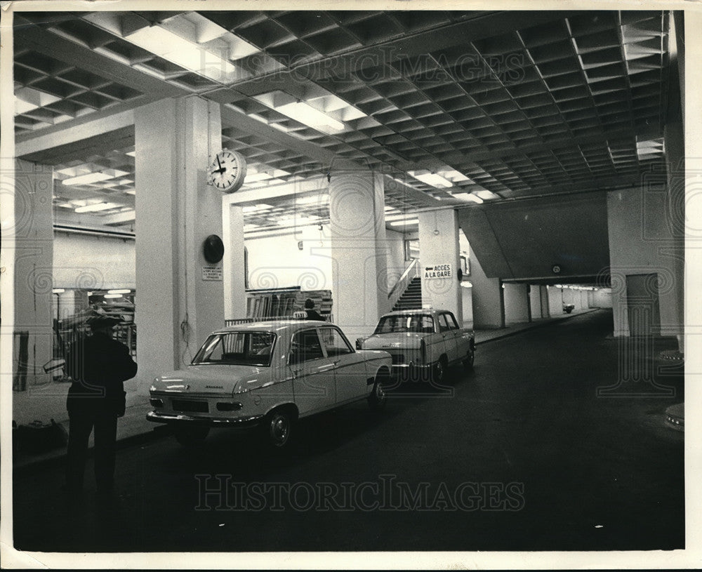 1969 Press Photo View of Buildings New Gare Montaparnasse Paris France- Historic Images