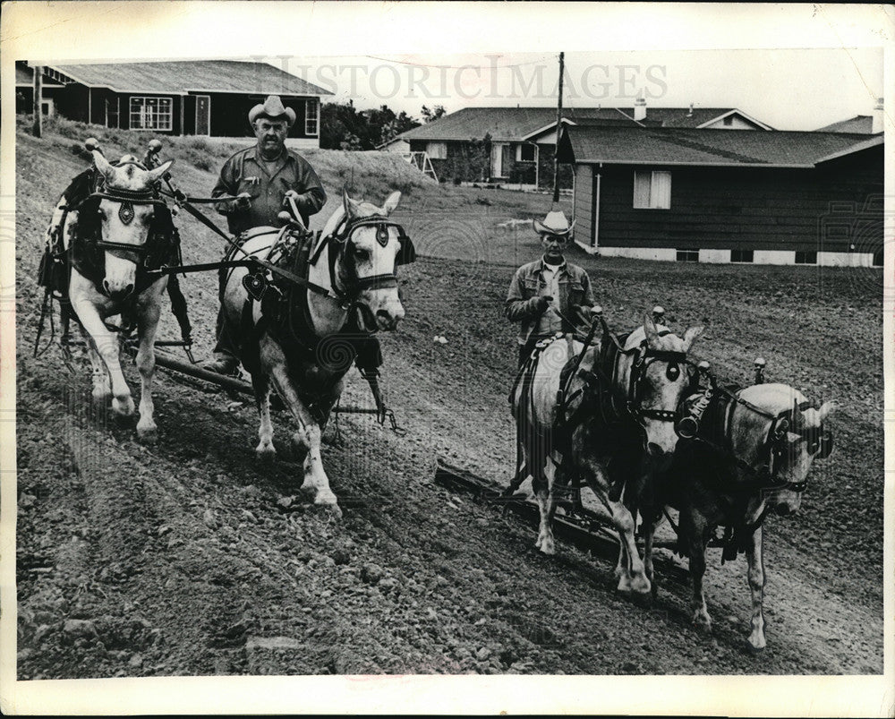 1973 Press Photo Ed Hueman dale Pew St. Louis