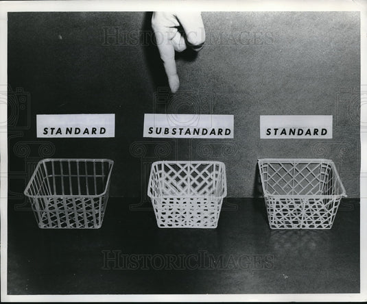 1962 Press Photo US Department of Agriculture Berry Sorting System - neb70431
