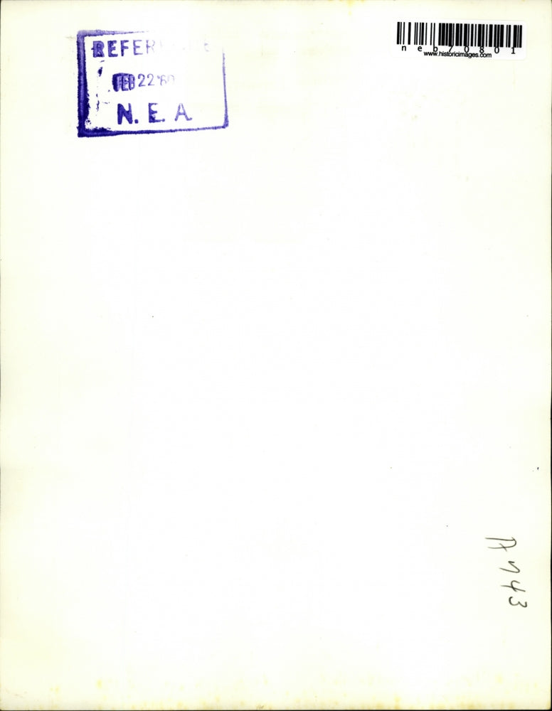 1969 Press Photo Heavy Snow on Country Road in North West of Chicago