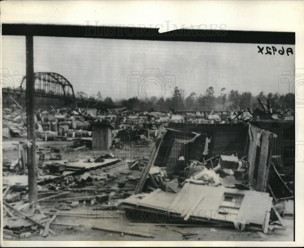 1932 Press Photo 35 People Killed In Northport, AL When Cyclone Hit- Historic Images