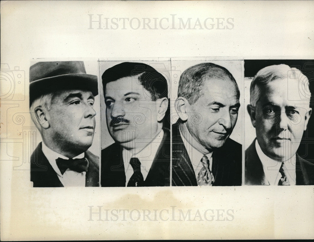 1931 Press Photo 7 Astute Men of Law in Court in Connection of Indictment- Historic Images