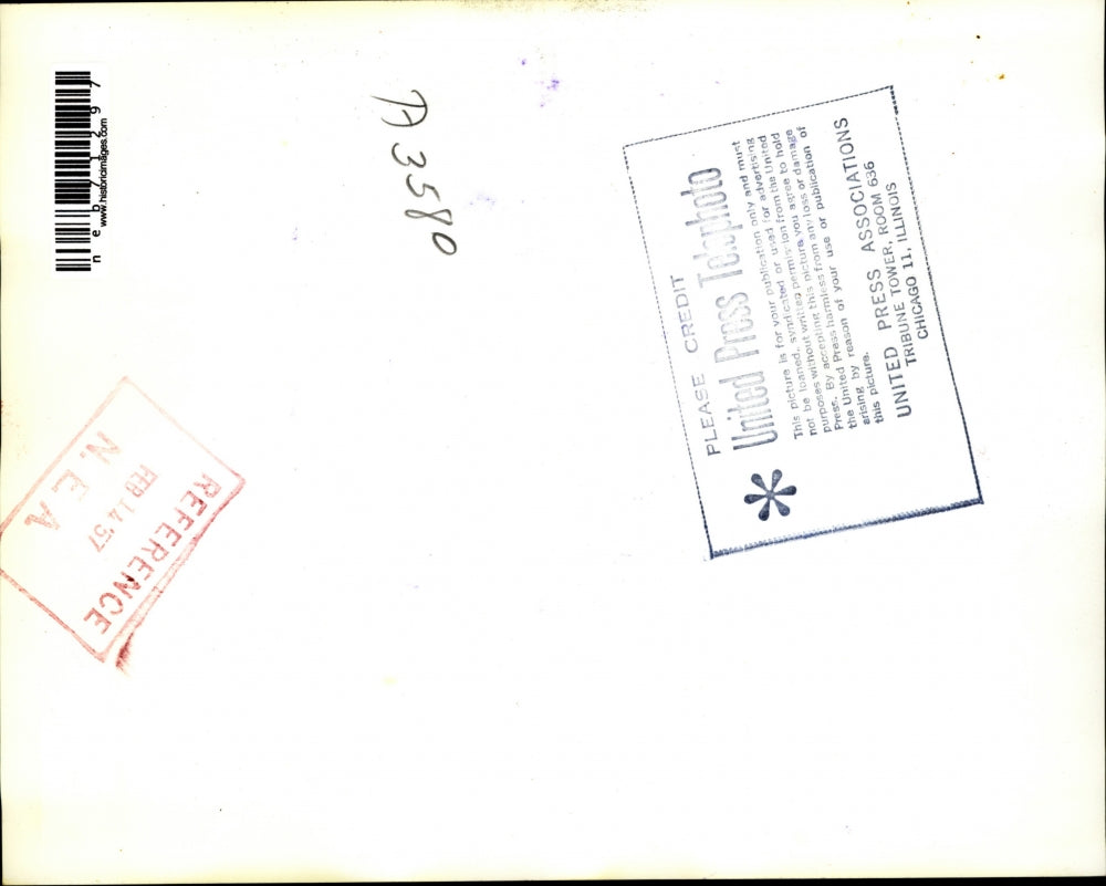 1957 Press Photo US Ambassador Winthrop Aldrich and his wife - neb71297