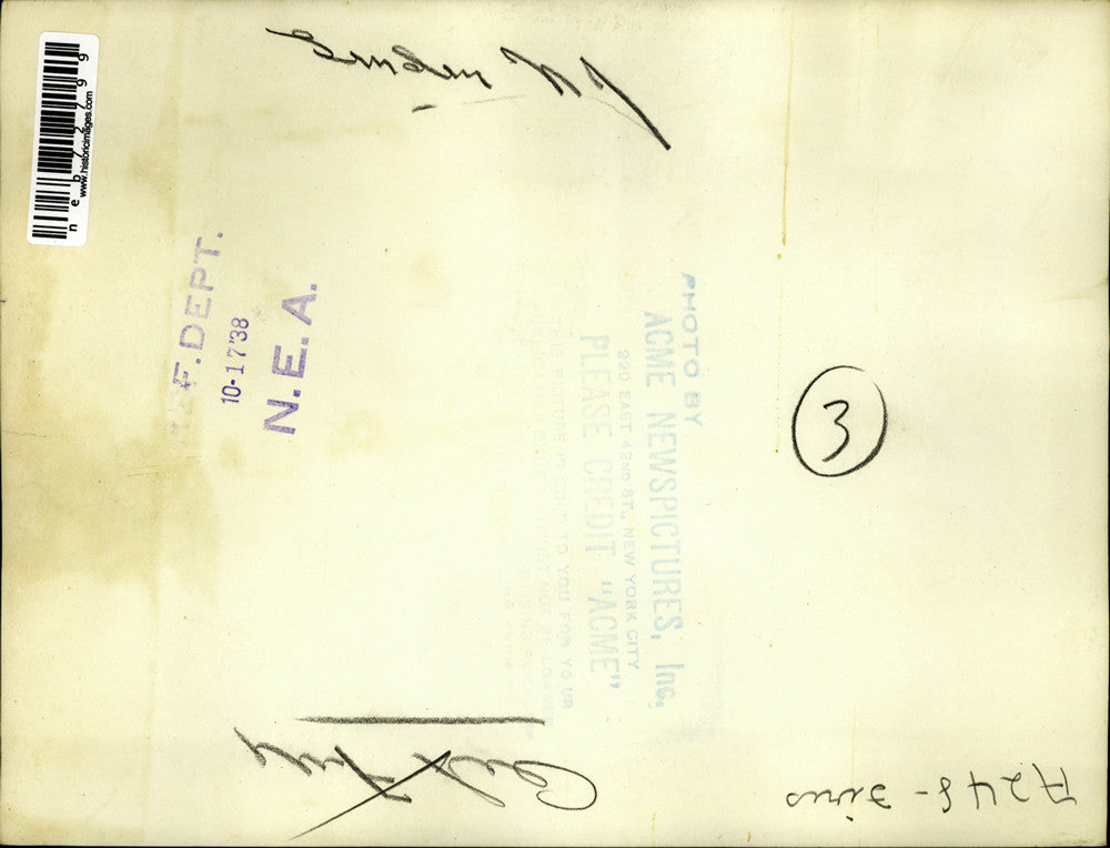 1938 Press Photo Fire in New Jersey