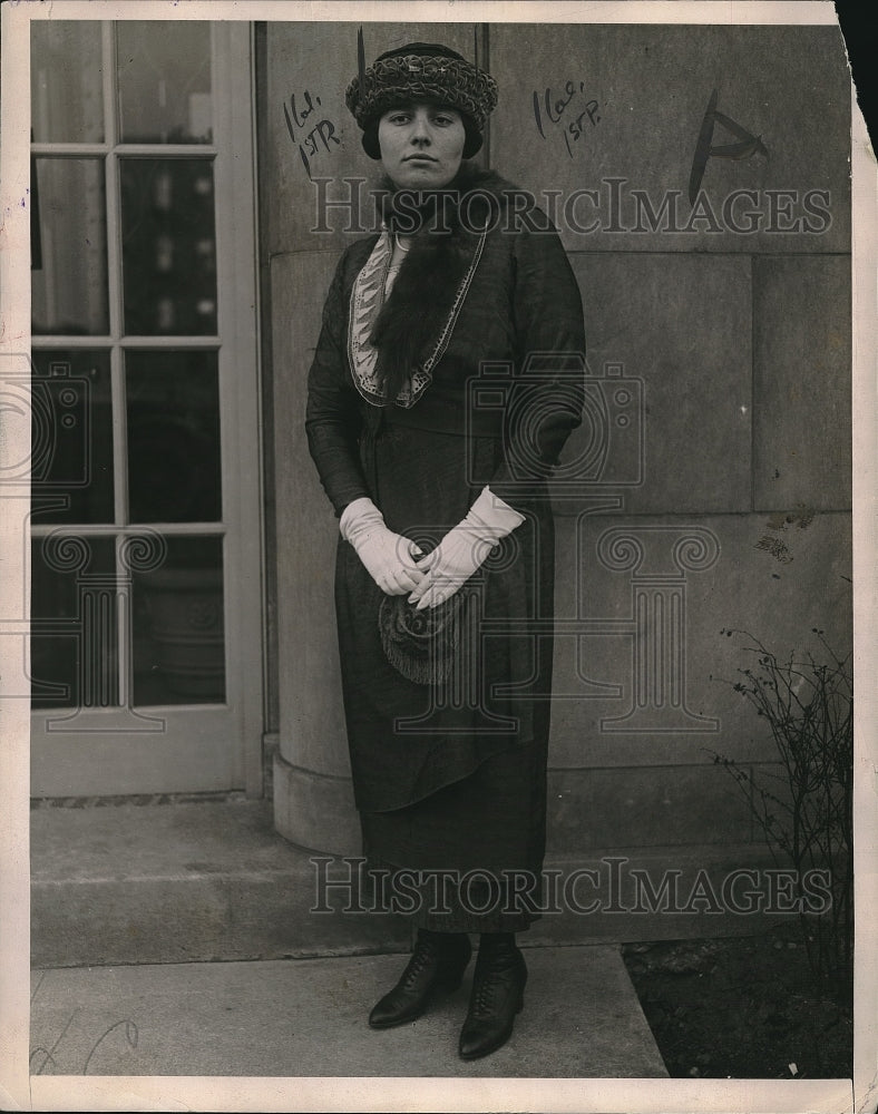 1921 Press Photo Mrs J J Mitchel Jr Lolita