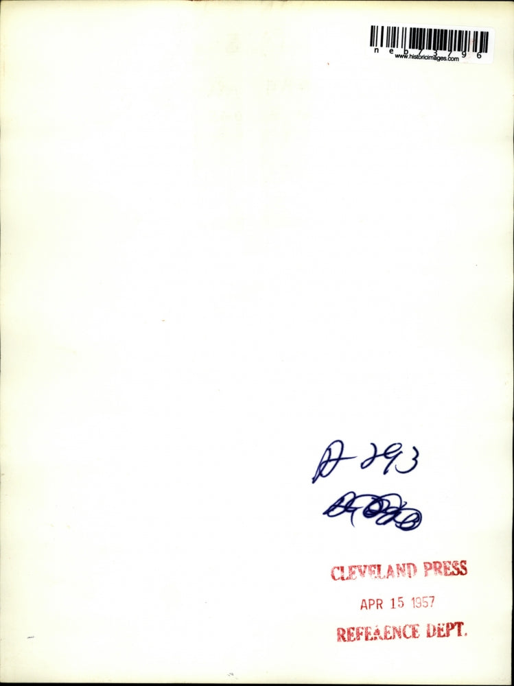 1957 Press Photo Choo Choo bulldog waits for postman but nationwide curtailment