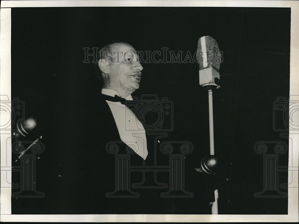 1938 Press Photo Dr. Frank Pierrepont Graves Address Science Advancement Assoc.- Historic Images