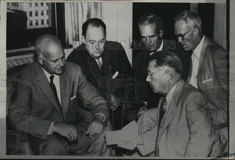 1957 Press Photo Columbus Ohio Court Last Resort Sam Sheppard Murder Case