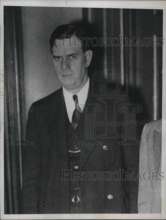 1934 Press Photo Businessman Maurice Milligan- Historic Images