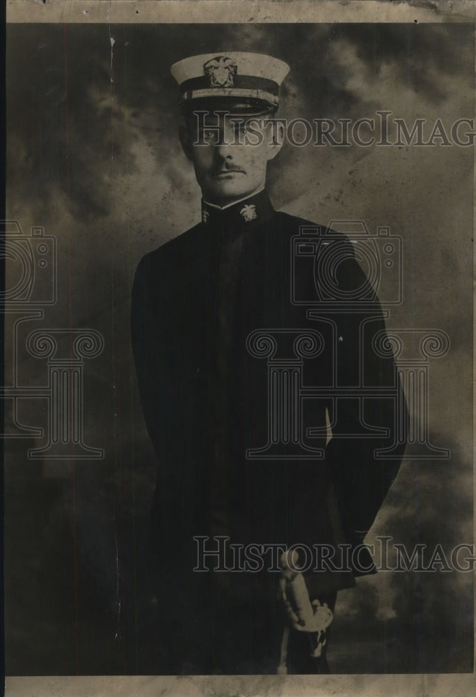 1919 Press Photo Captain Roswell Miller Jr- Historic Images