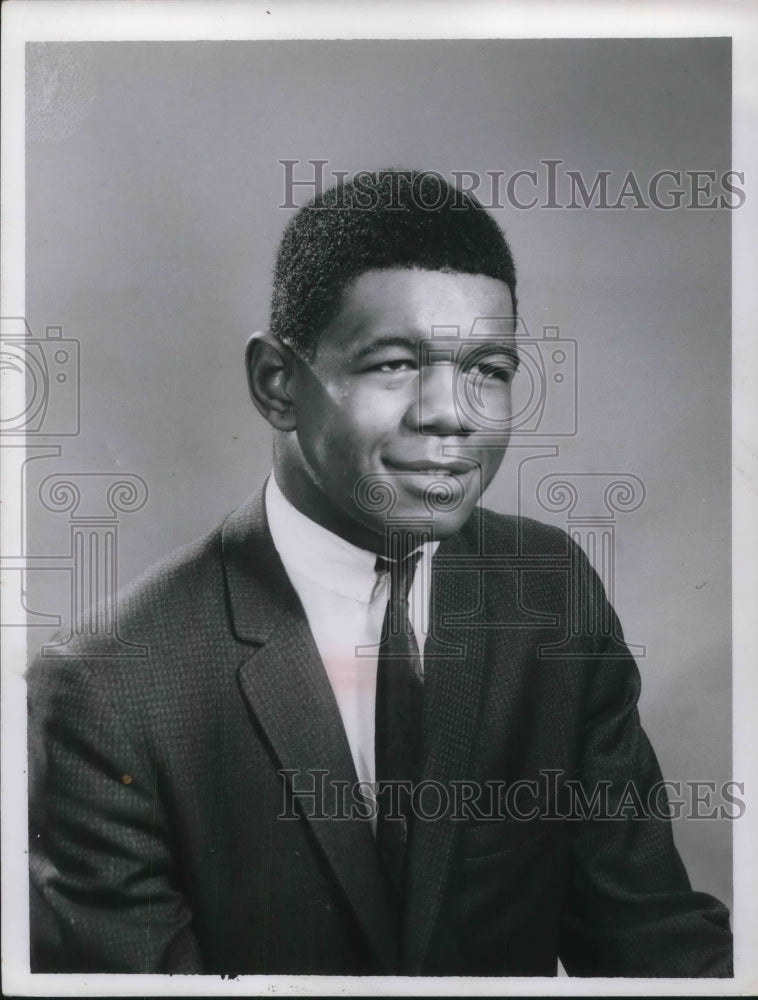 1963 Press Photo Marvin Miller East High School Student Portrait - Historic Images