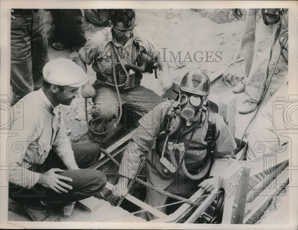 1936 Press Photo Ruben Brown Superintendent Of Los Angeles Sewer Maintenance- Historic Images