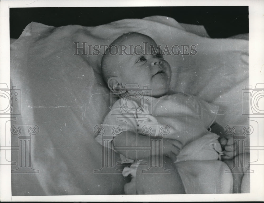 1940 Press Photo Harold ickes Jr Baby