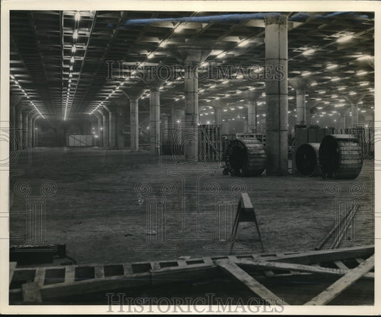 1948 Press Photo Fisher Cleveland Aircraft Assembly Plant Under Construction- Historic Images