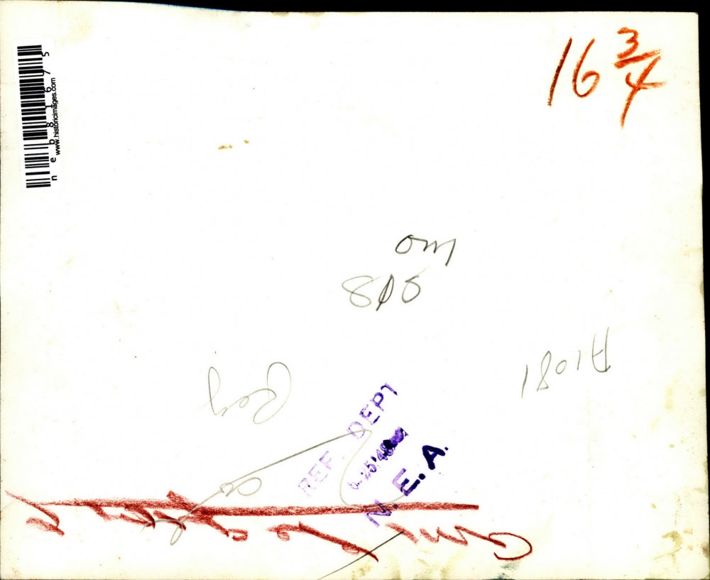 1948 Press Photo Winged float car in parade in NYC on Eighth Ave