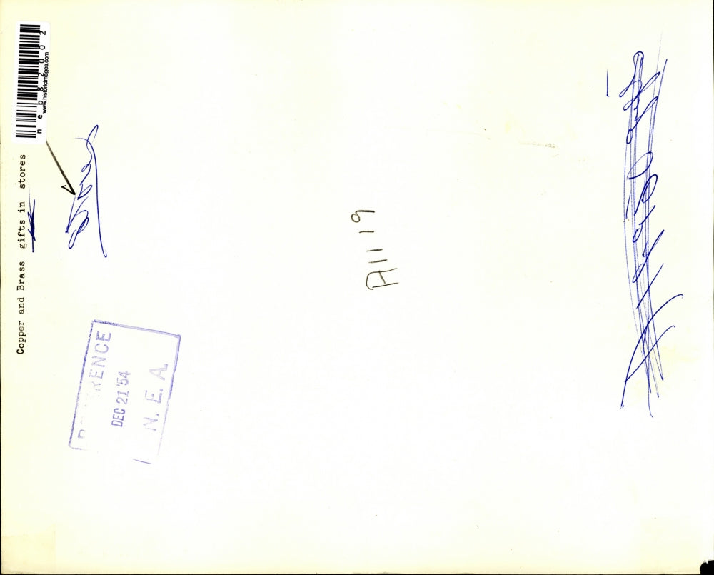 1954 Press Photo Copper and Brass Gifts in a Store - neb82002