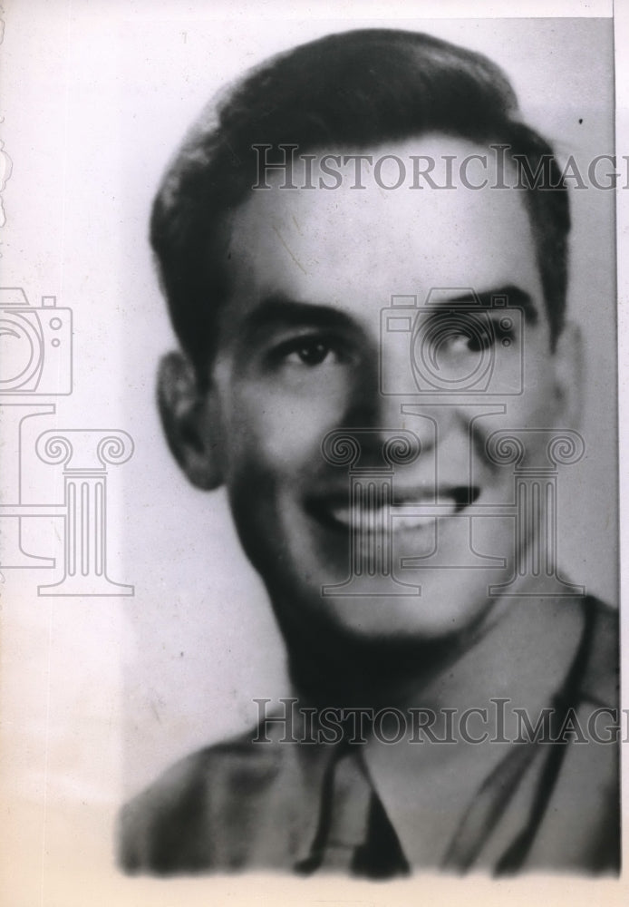 1944 Press Photo St Louis, Mo Pvt Mark Hoffman for Sweetheart contest- Historic Images