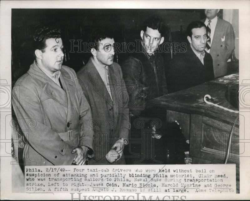 Load image into Gallery viewer, 1949 Press Photo James Coin,Mario Nicola,Harold Epstine &amp; George Gillen

