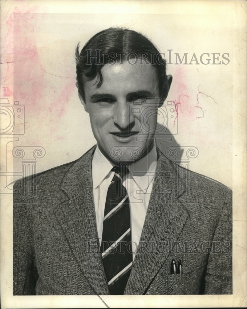 1942 Press Photo  Sylvan Jacobs of the Univ. of Maryland, football player- Historic Images