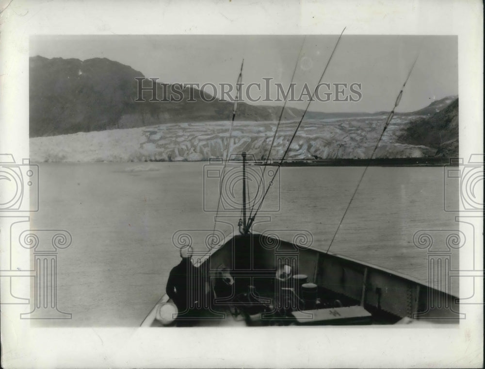 1941 Press Photo General Green near Arsuk Fiord glacier in Greenland - neb91315