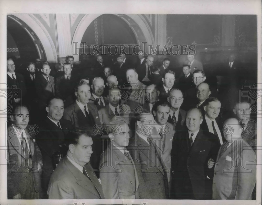 1943 Press Photo First Conference of Southern &amp; Midwestern Governor&#39;s in Denver- Historic Images