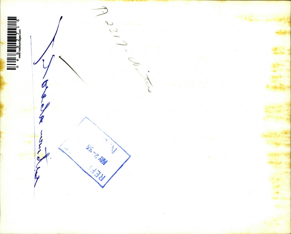 1955 Press Photo Deep South Neptune Beach Florida Playing with Icicles