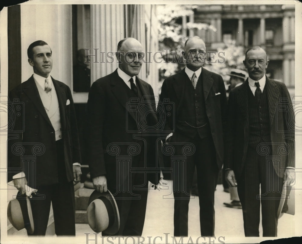 1926 Press Photo British Nobility Lord Dunwich Visit To The United States- Historic Images