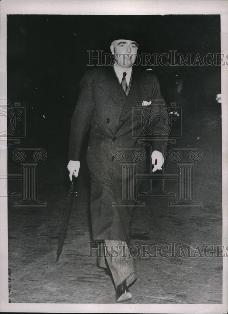 1936 Press Photo Mr Leslie Hore-Belisha Minister of Transport Downing Str London- Historic Images