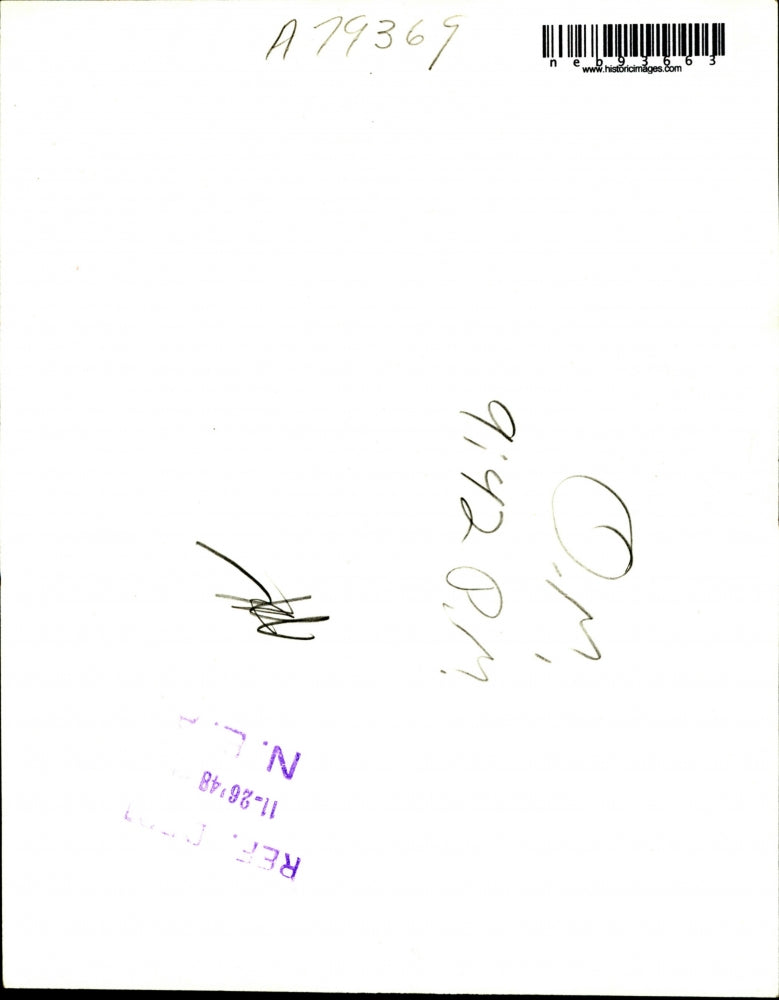 1948 Press Photo Robert Christen at Denver City Jail Indicted for Murder