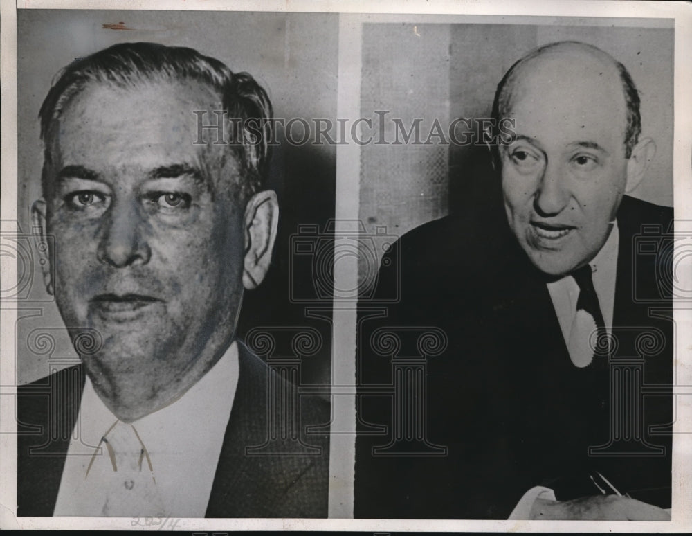 1939 Press Photo Dr. Asa Brunson Filed Suit Against Dr. Morris Fishbein