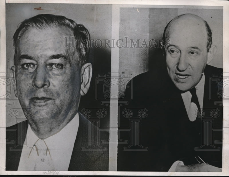 Load image into Gallery viewer, 1939 Press Photo Dr. Asa Brunson Filed Suit Against Dr. Morris Fishbein
