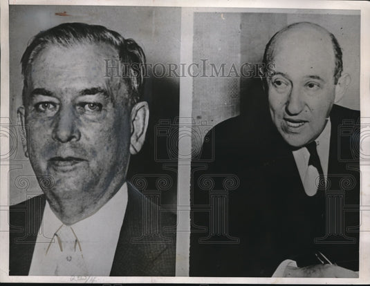 1939 Press Photo Dr. Asa Brunson Filed Suit Against Dr. Morris Fishbein