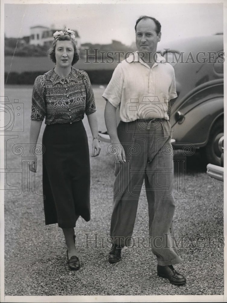 1938 Press Photo Winston Thomas, Lady Stanley of London