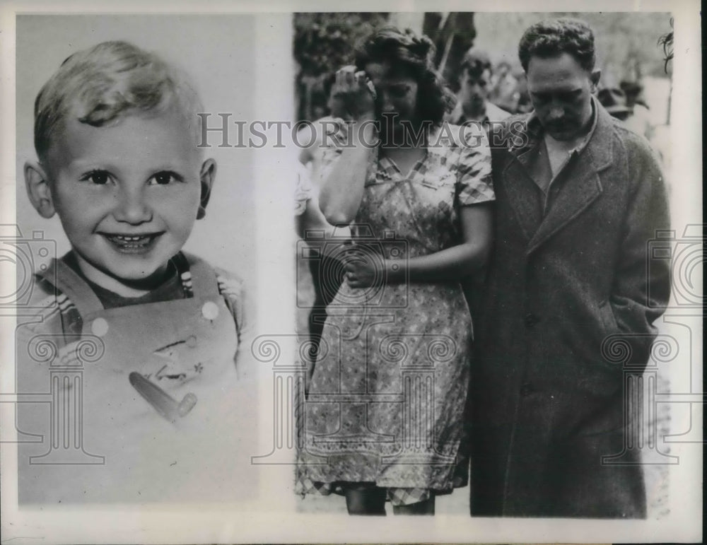 1947 Press Photo William Weheofer Jr. Mr. and Mrs. William Wehofer Jr. Drowned