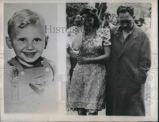 1947 Press Photo William Weheofer Jr. Mr. and Mrs. William Wehofer Jr. Drowned