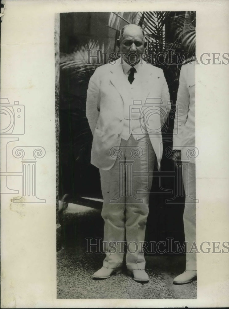 1931 Press Photo President Don Florencio Arosomena of Panama in Panama City- Historic Images